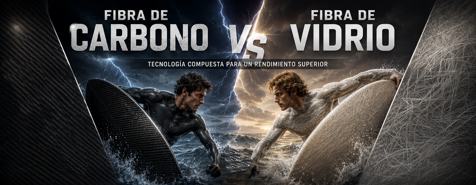 Innovaciones en materiales compuestos para productos náuticos; fibra de carbono y fibra de vidrio